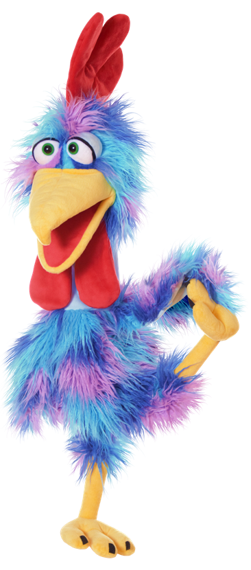 Living Puppets Handpuppe Sir Theo von Gockel Hahn - Neuheit, voraussichtlich ab April 2026