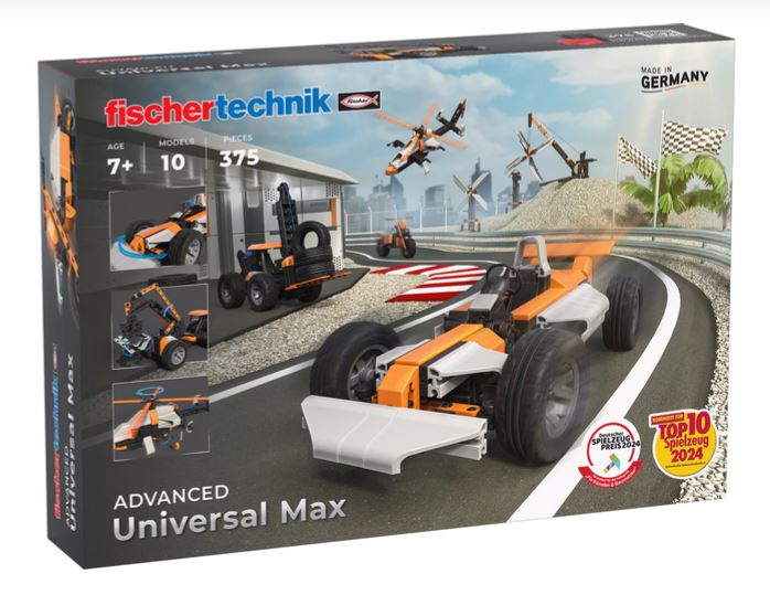 Fischertechnik Baukasten Universal Max für 10 unterschiedliche Modelle