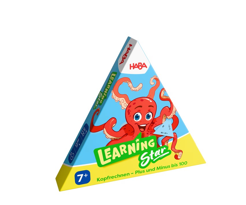 Haba Learning Star Kopfrechnen- Plus und Minus bis 100