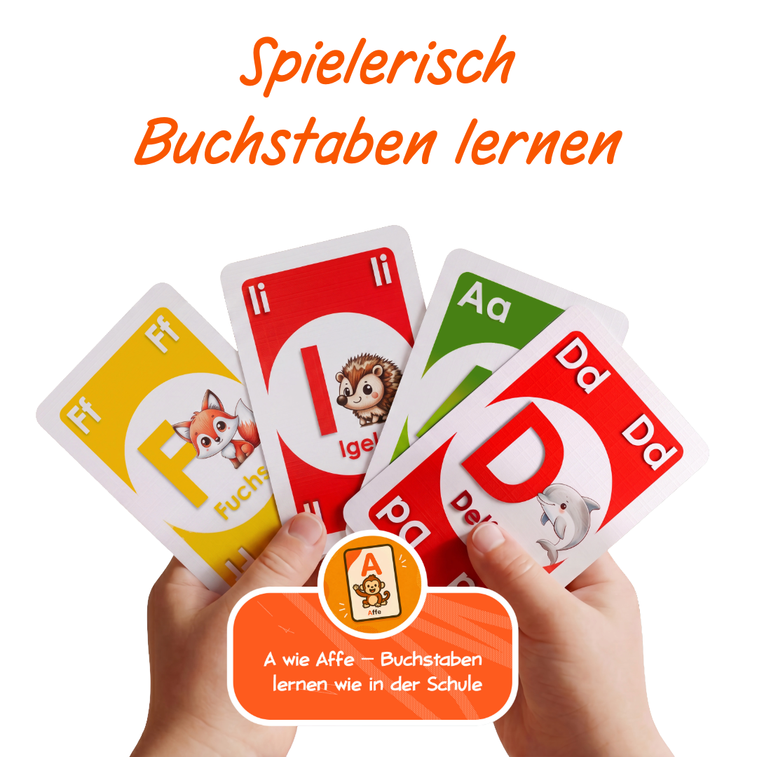 Kartenspiel Buchstaben Klacks