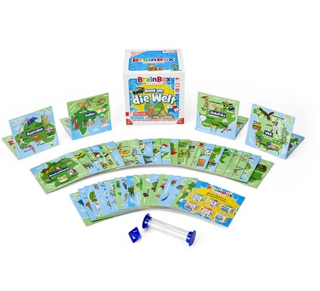 BrainBox - Rund um die Welt Spiel dich schlau
