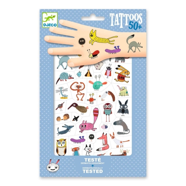 Djeco Tatoos Kleine Kreaturen 
