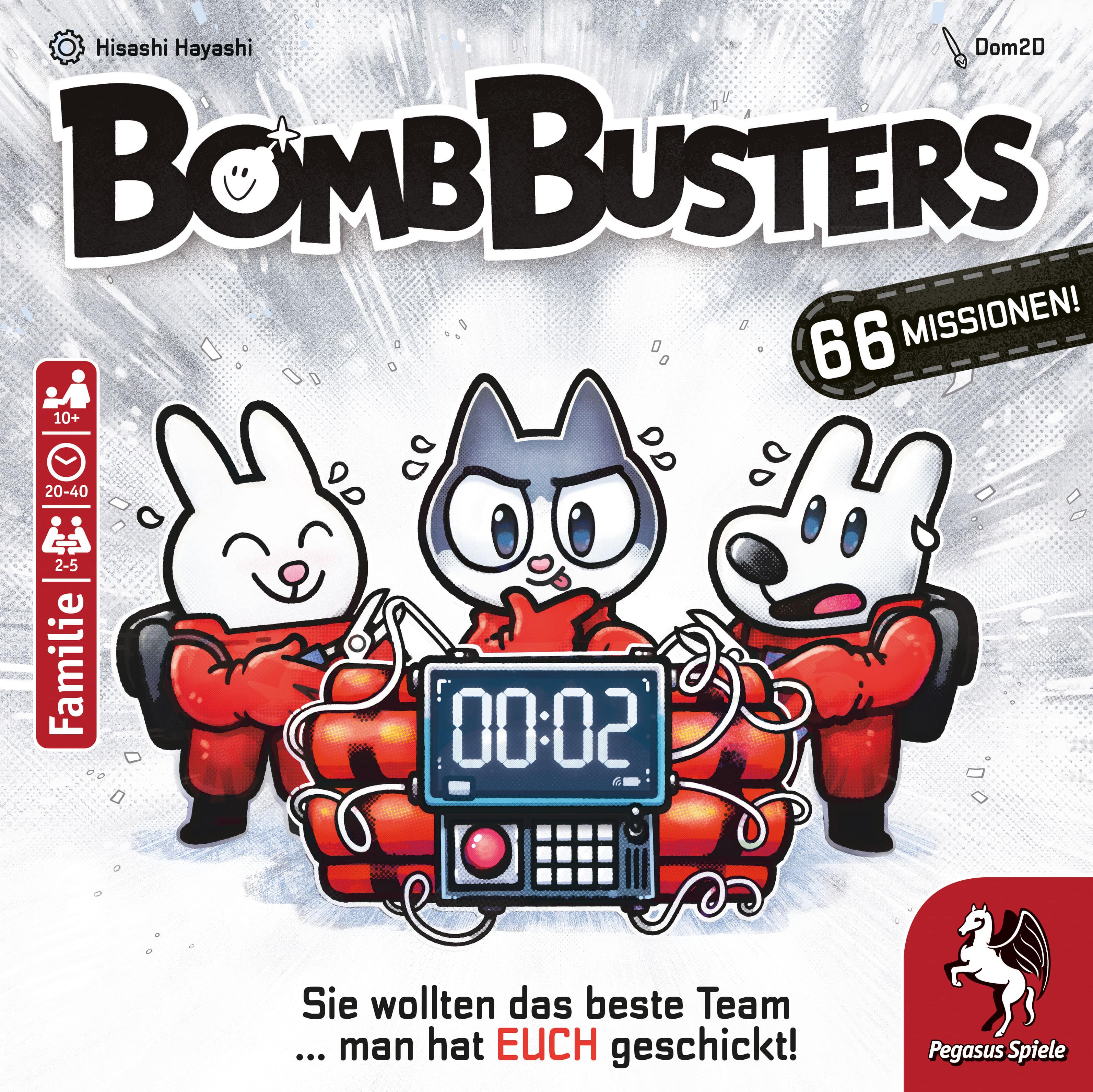Pegasus Gesellschaftsspiel Bomb Busters Spiel des Jahres 2025