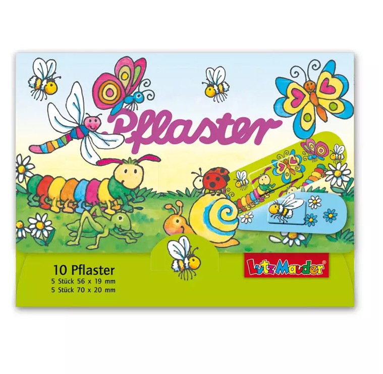 Lutz Mauder Pflasterbriefchen Frühlingstiere