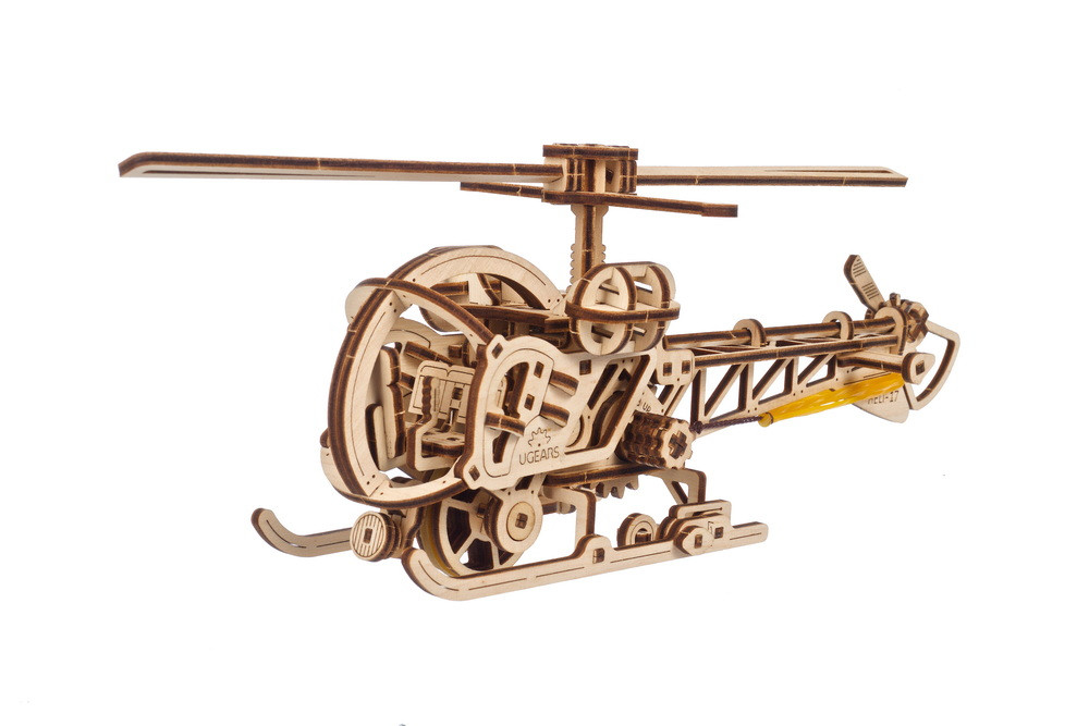 Ugears Modellbausatz Mini-Hubschrauber