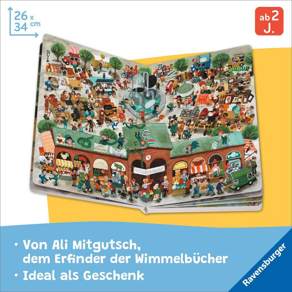 Mein Wimmelbuch: Unsere große Stadt
