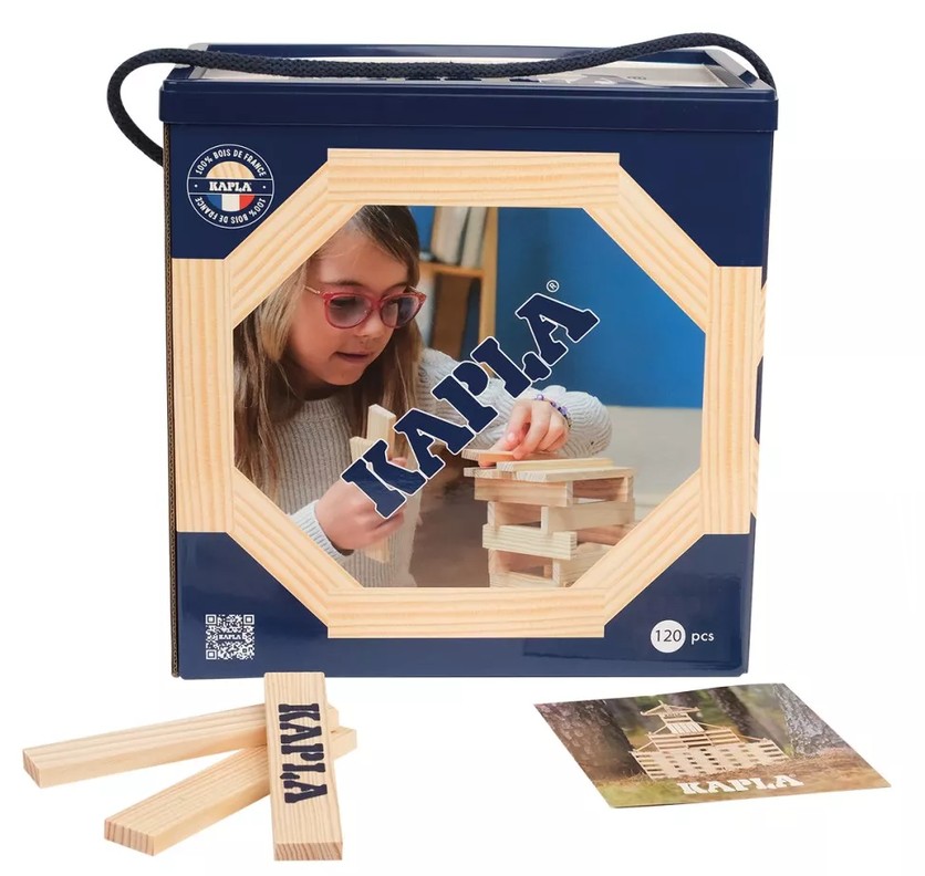 Kapla Bausteine 120er Box natur