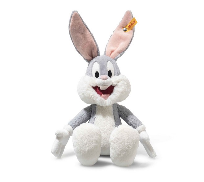 Steiff Stofftier Bugs Bunny 32 grau/weiss