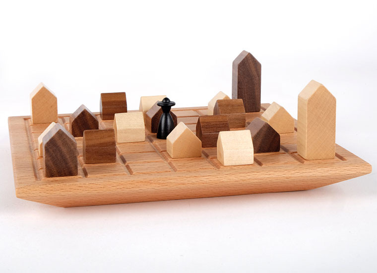 Gerhards Brettspiel Lass die Kirche im Dorf Zweipersonenspiel