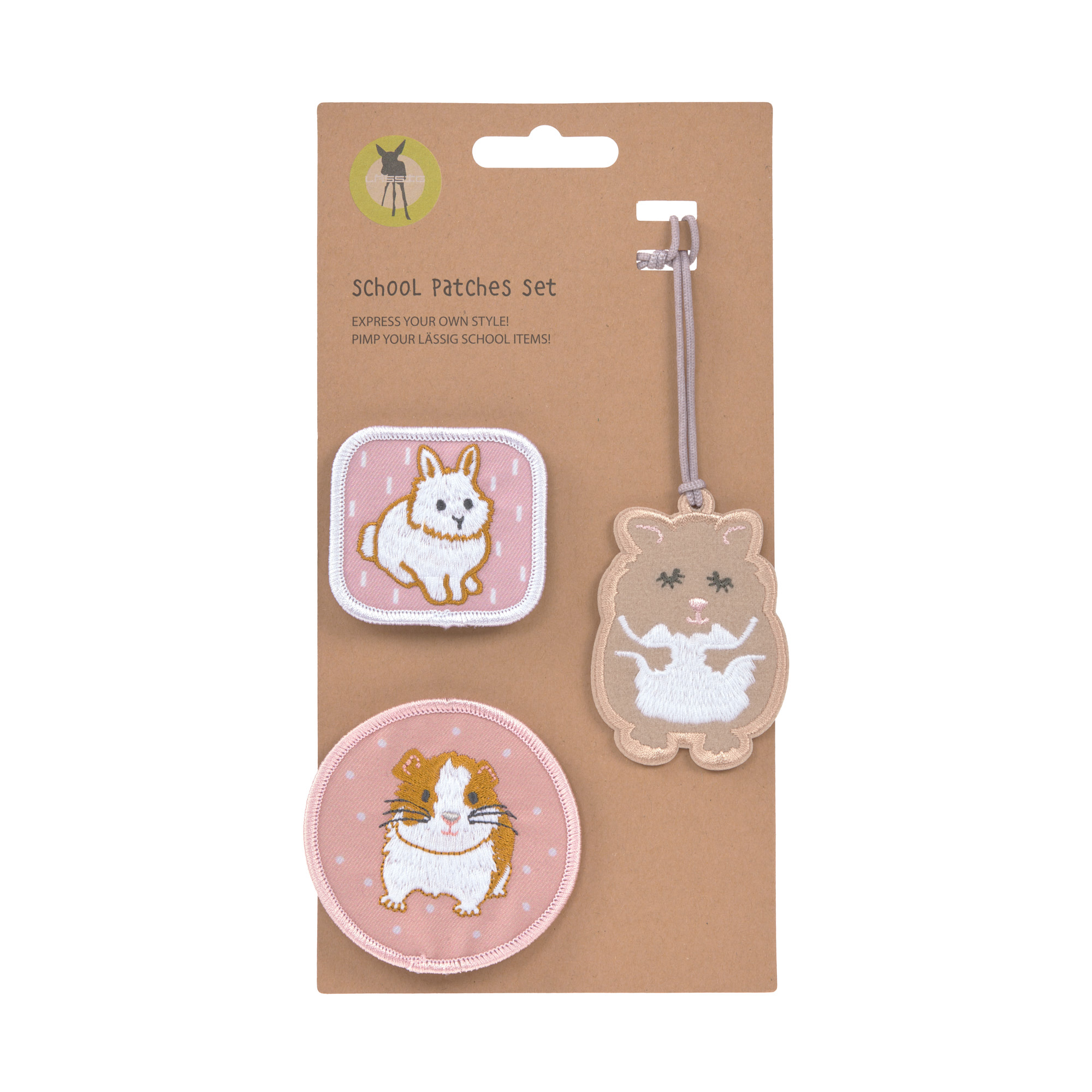 Lässig School Patches Set Cuddly Pet 