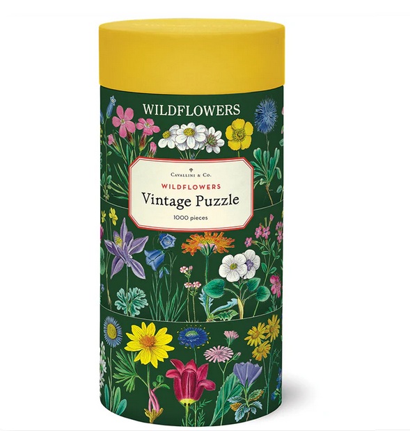 Cavallini & Co. Vintage Puzzle Wildflowers 2 1000 Teile