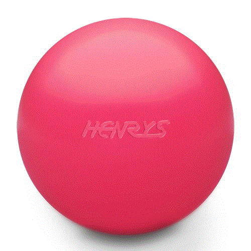 Henrys HiX-Ball P 62mm pink TPU-Jonglierball mit Polentafüllung 