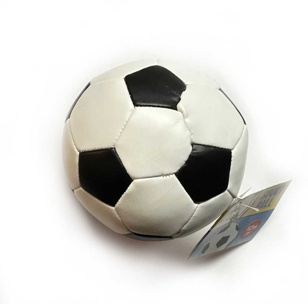 Lena Soft-Fußball 10 cm schwarz-weiß ab 1 Jahr