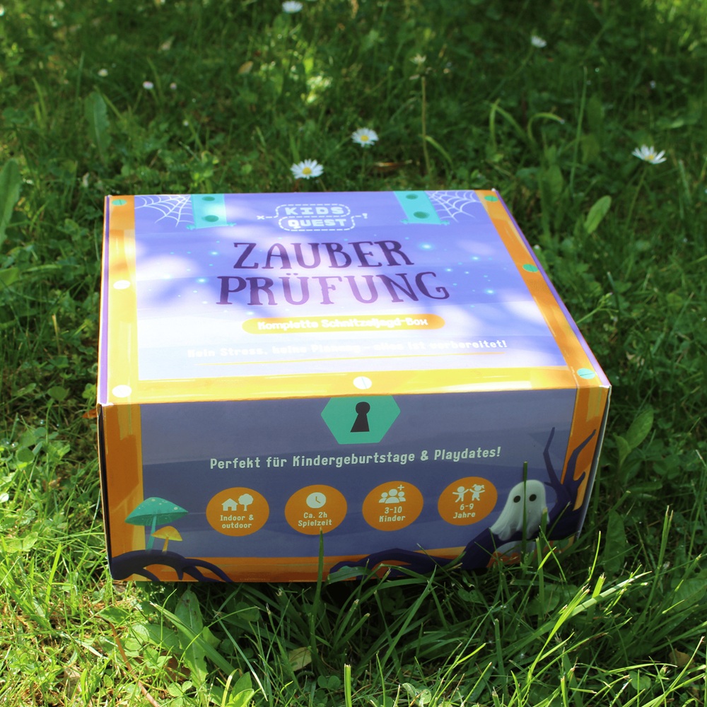 Kids Quest Schnitzeljagd-Box: Zauberprüfung für bis zu 10 Kinder