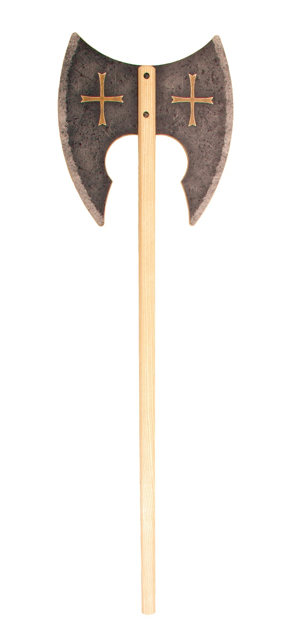 Vah Drachentöter lange Holzaxt/beil mit Doppelschneide