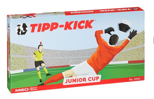 TIPP-KICK Junior-Cup Tischfussballspiel mit Bande und Tasche