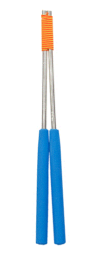 Henrys Diabolo Handstäbe Alu 325 blau 
