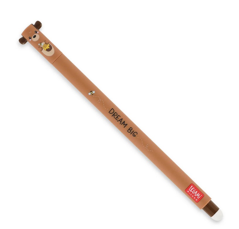 Legami Erasable Gel Pen - Teddy Bear