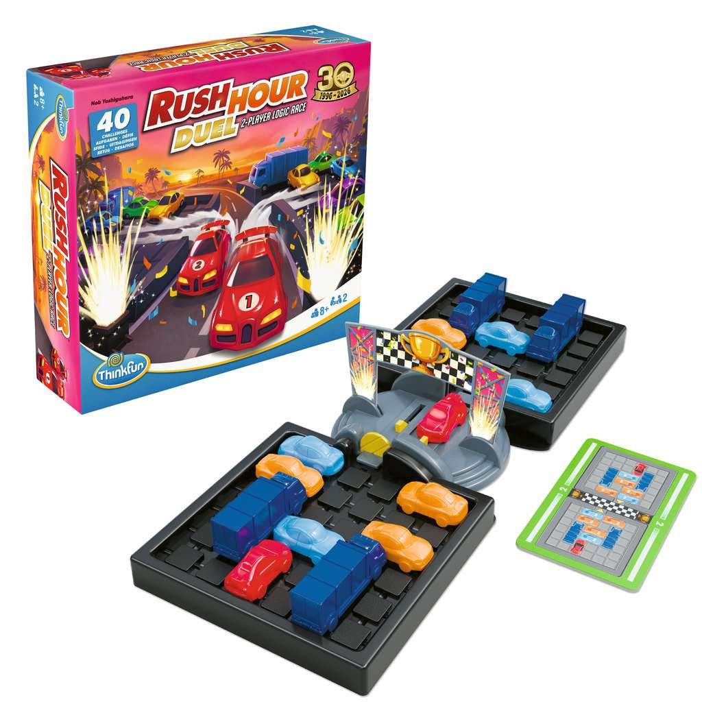 ThinkFun Rush Hour® - Duel der Logik-Spiel-Hit für 2