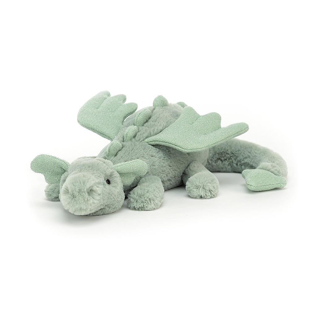 Jellycat Stofftier Sage Dragon Little
