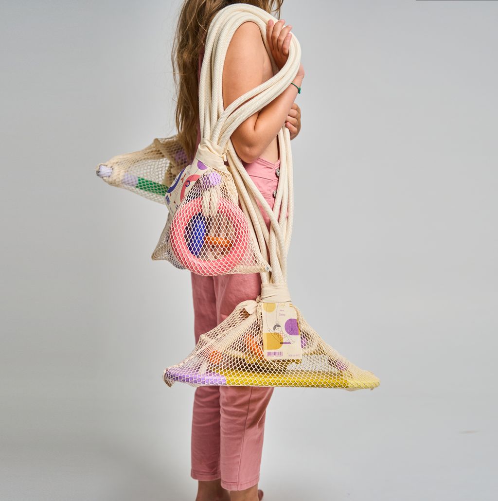 Eperfa Indoor Kinder-Schaukel rosa