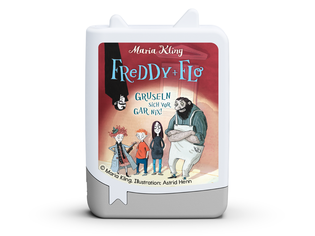 Book Tonies Freddy + Flo Gruseln sich vor gar nix! Hörbuch Maria Kling und Marc-Uwe Kling