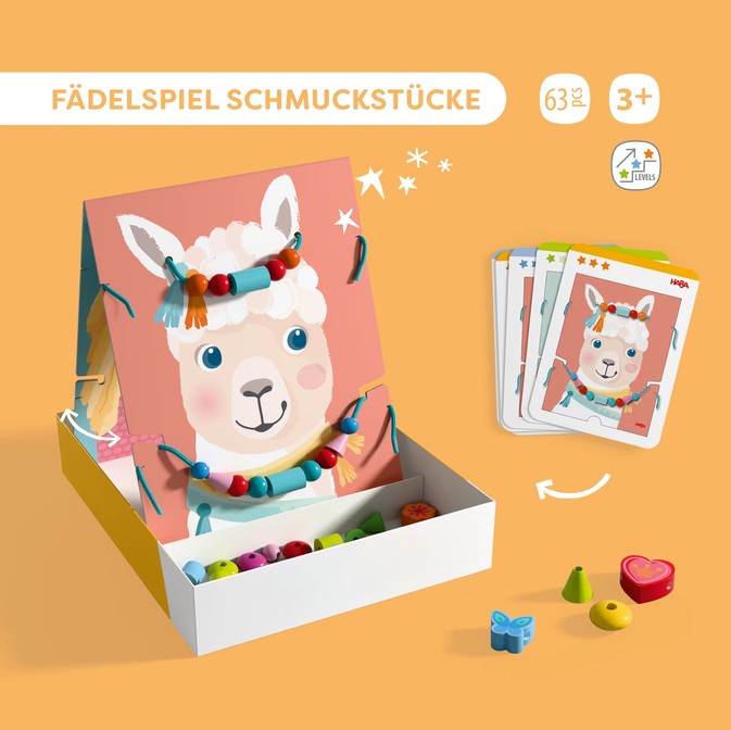 Haba Fädelspiel Schmuckstücke