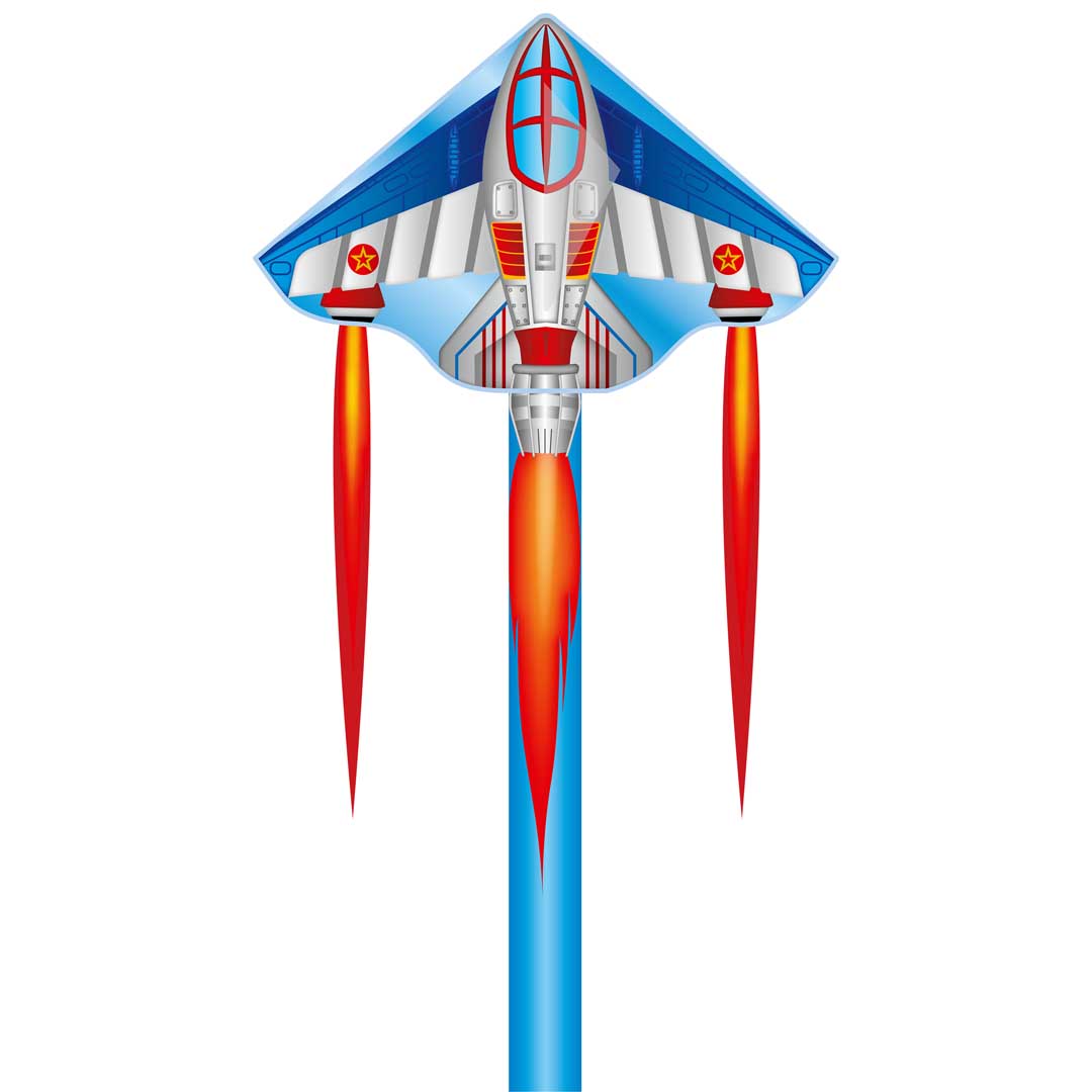 Invento Kinderdrachen Ecoline Simple Flyer Jet Plane ab 5