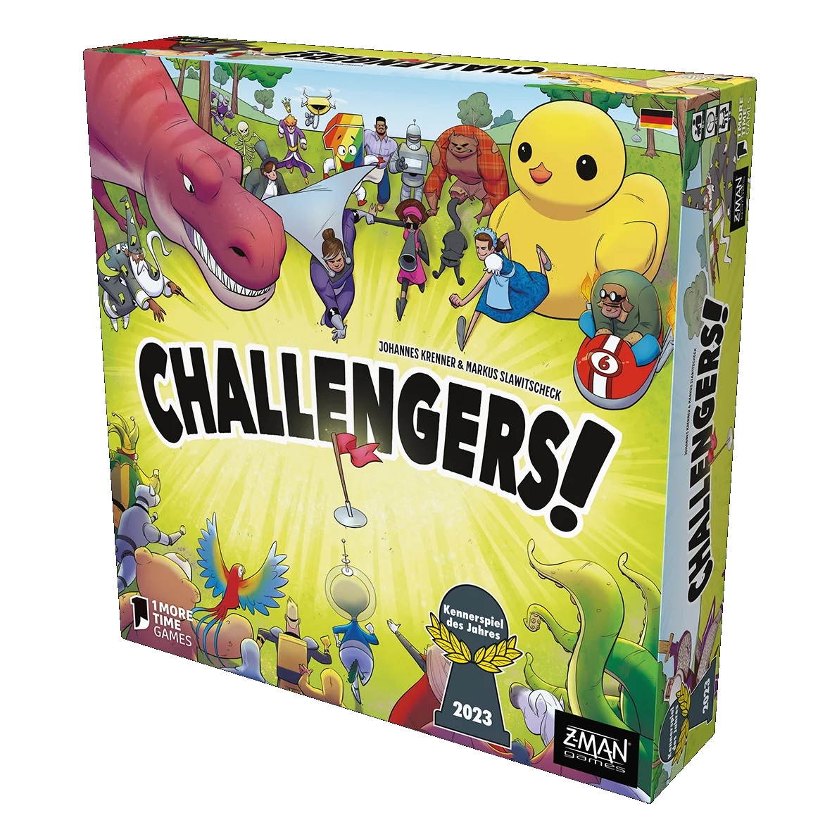 Gesellschaftsspiel Challengers Kennerspiel des Jahres 2023