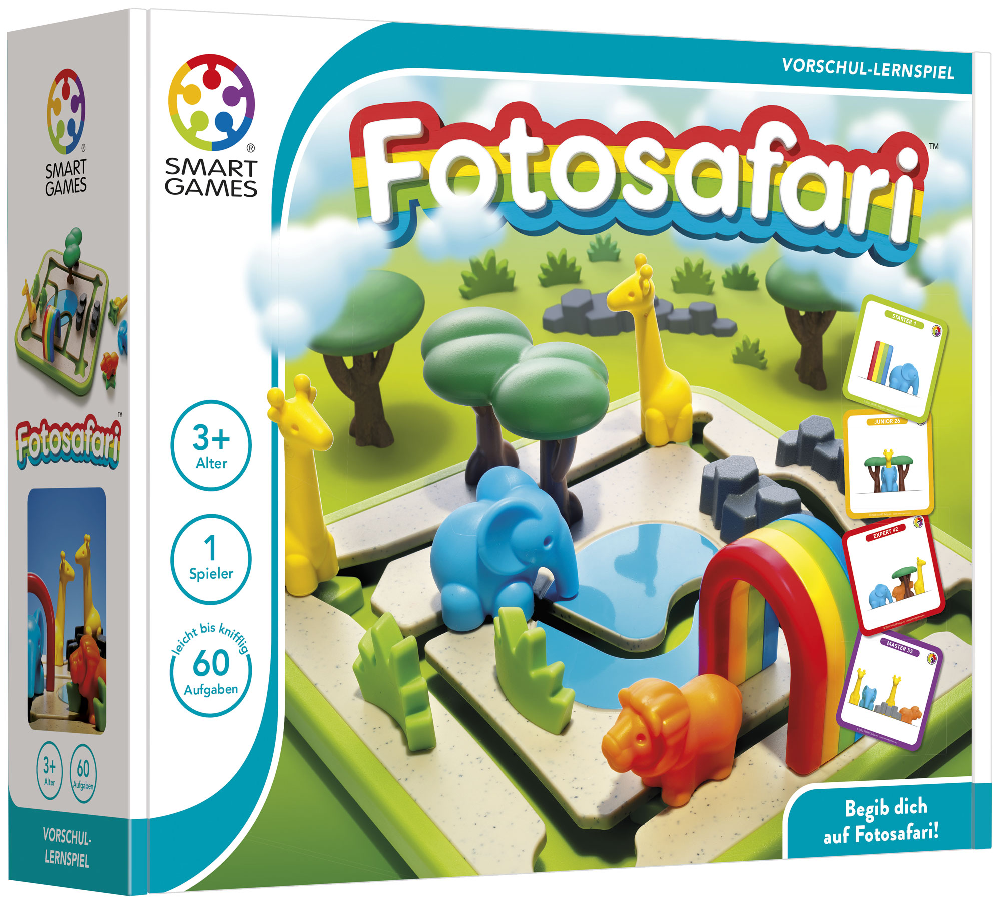 SMARTGames Logikspiel Foto-Safari schon für Kleine