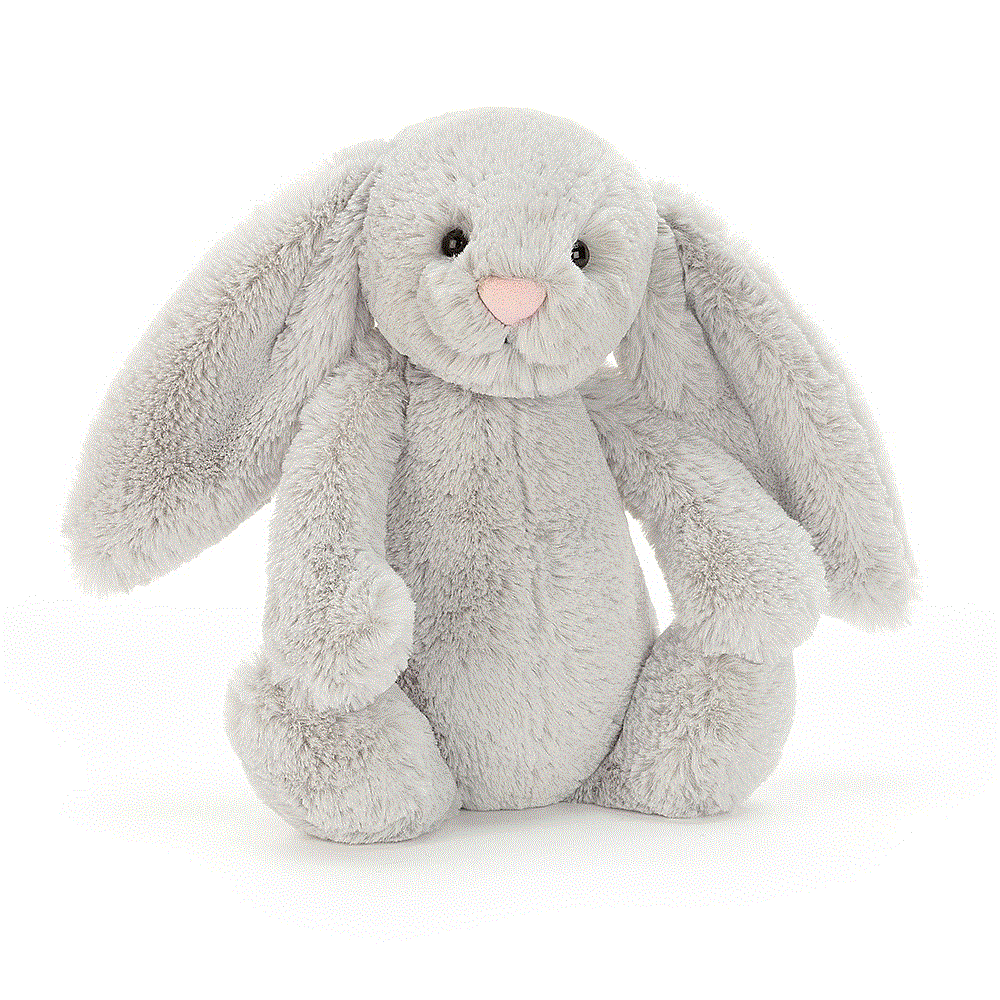 Jellycat Stofftier Bashful Silver Bunny Medium