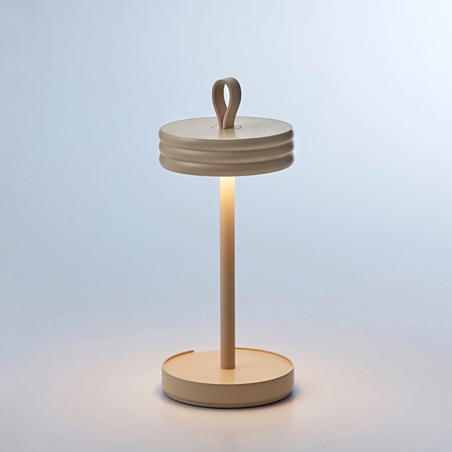 DesignBite BIG HUG tragbare LED-Lampe – beige