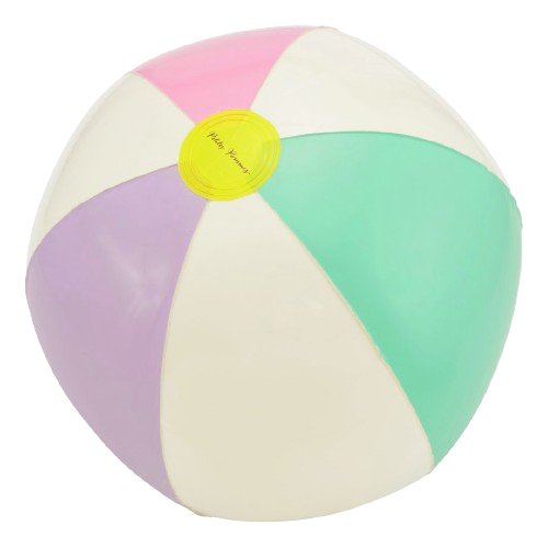 Petites Pommes Beachball Otto Menthe/ Violet/ Bubblegum Strandball, Wasserball Ø 45cm