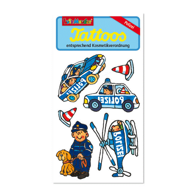 Lutz Mauder Tattoo Paul der Polizist 3