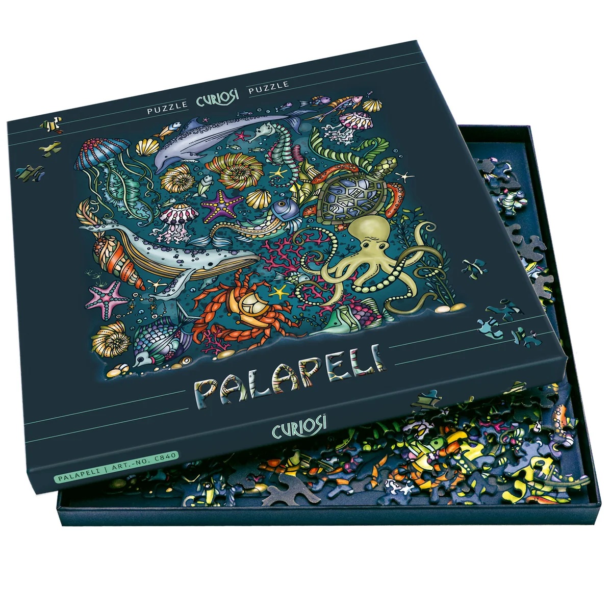 Curiosi Puzzle Palapeli Tiefsee