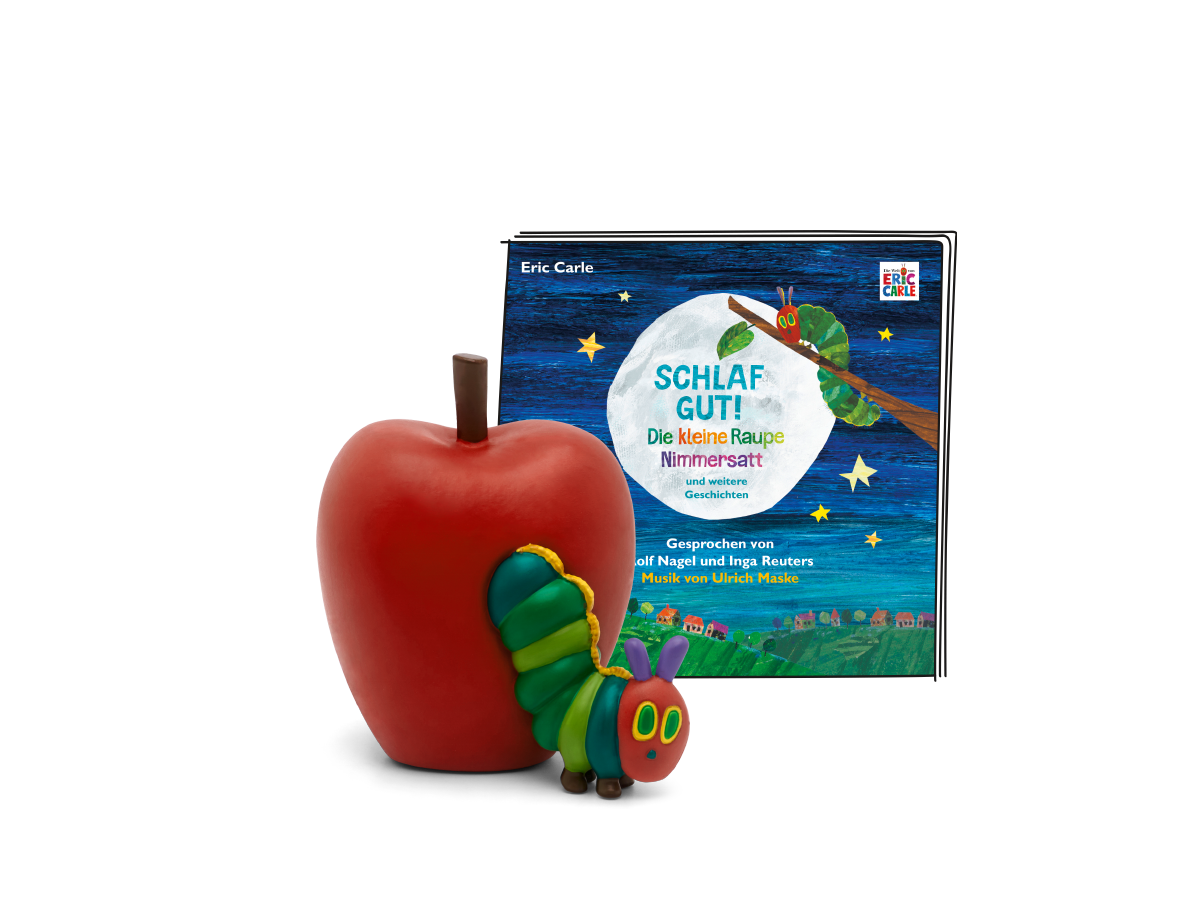 Toniefigur Die kleine Raupe Nimmersatt Schlaf gut und weitere Geschichten