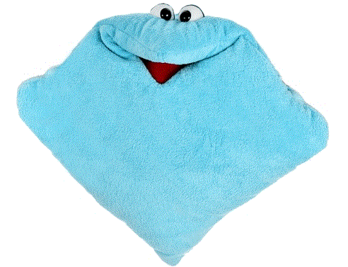 Living Puppets Wunschtraumkuschelmuschelkissen Blau 