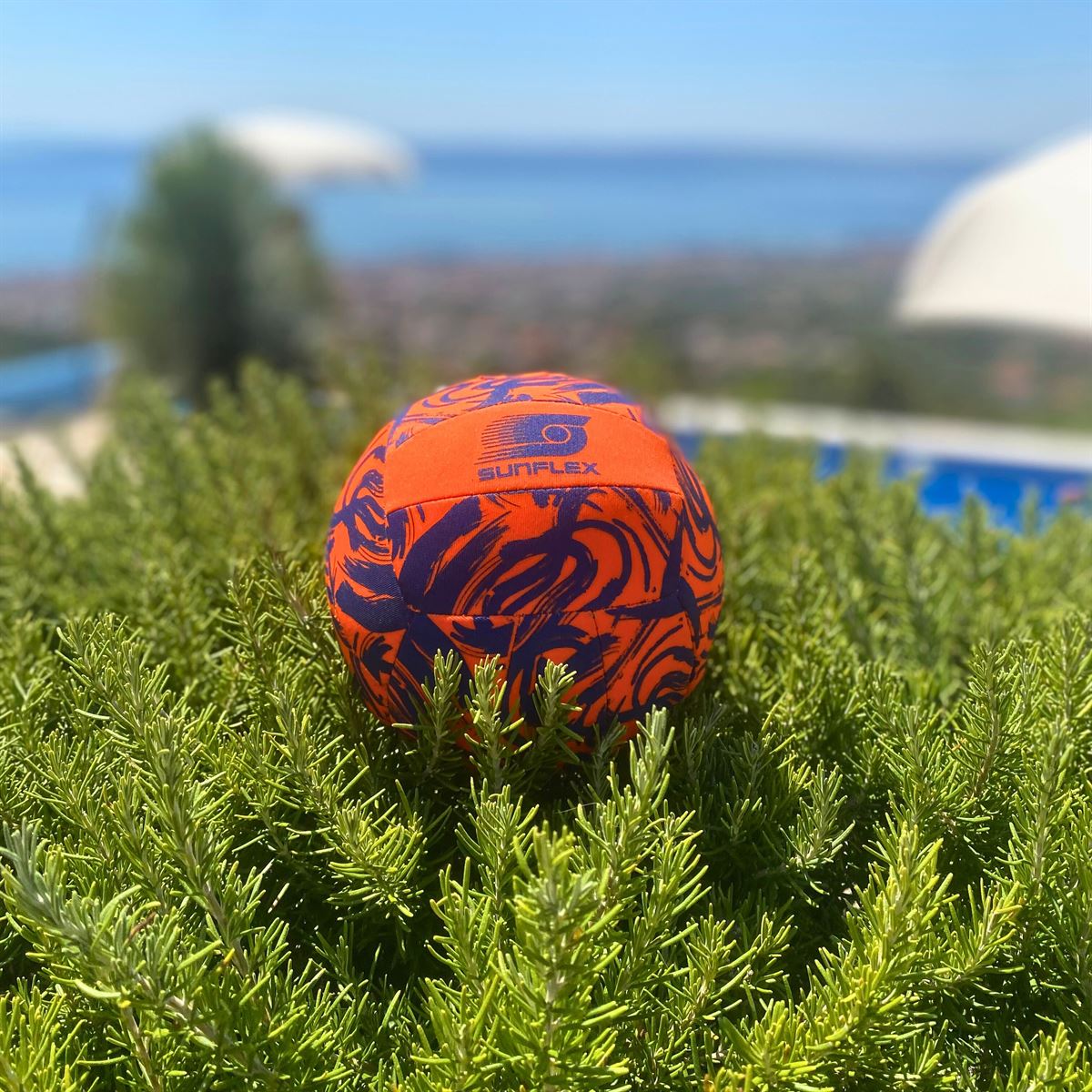 Sunflex Beach- Und Funball Gr. 3  funky scribble Neoprenball