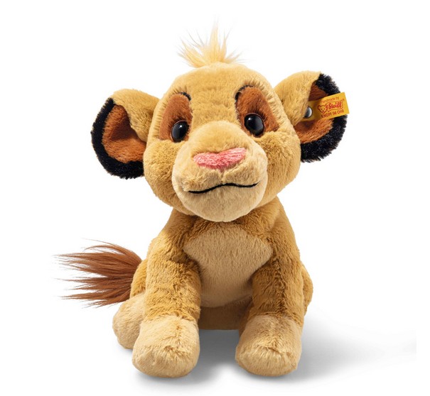 Steiff Stofftier Simba Löwe 26 goldbraun Disney