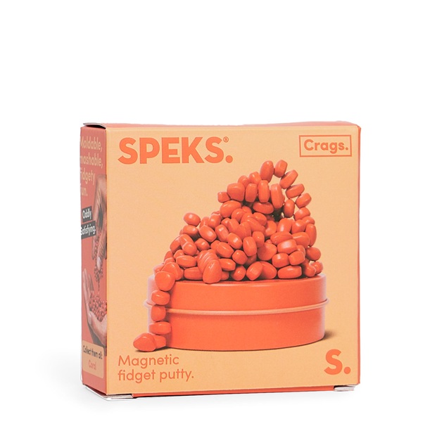 SPEKS Magnetsteinchen Crags coral small Magnet Fidgettoy ab 14 Jahren - wie Knete