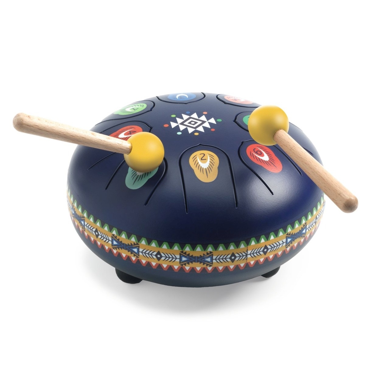 Djeco Animambo Zungentrommel blau Tongue Drum Handpan