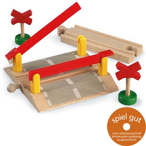 BRIO Bahnübergang für die Holzeisenbahn