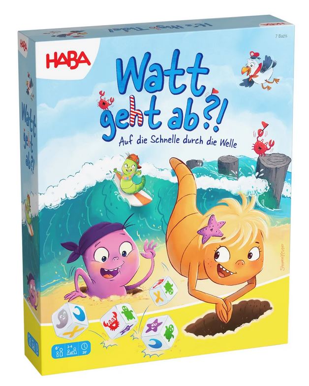 Haba Kindergesellschaftsspiel Watt geht ab?! 