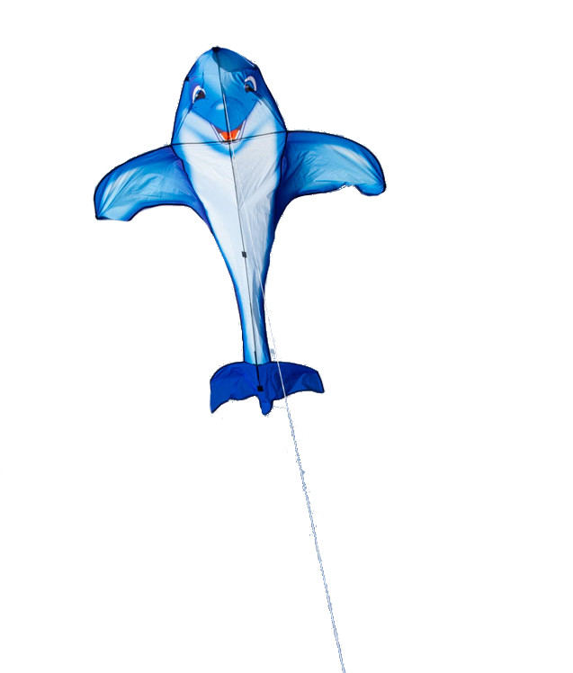 Invento Drachen Dolphin Kite 200 cm Einleiner