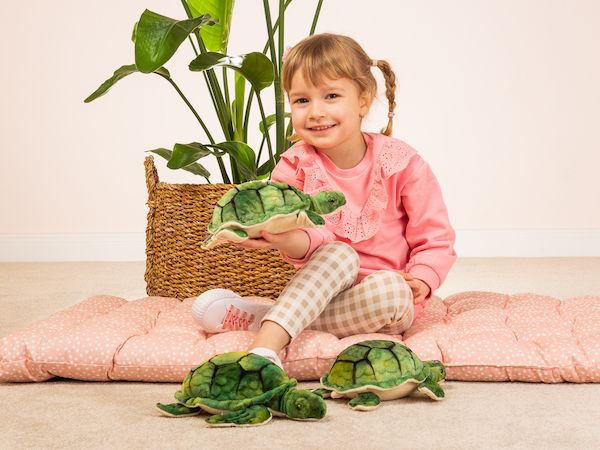 Hermann Teddy Wasserschildkröte 23 cm Stofftier