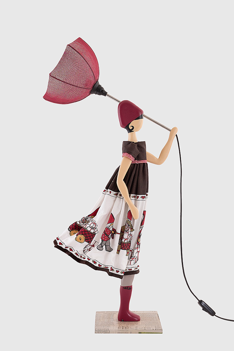 Skitso Little Girls Tischlampe Eftyhia