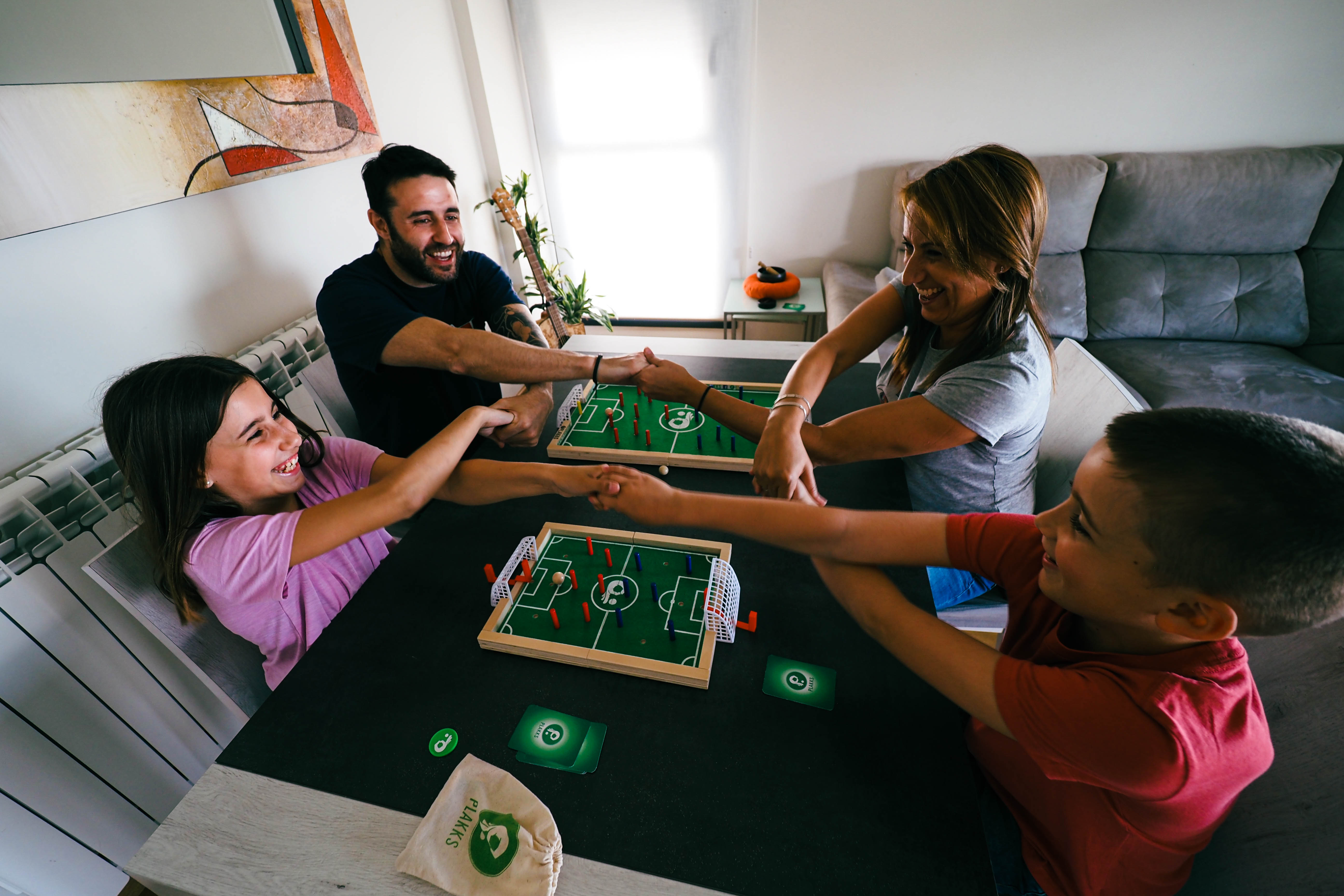 Mini PLAKKS Finger Fußball-Spiel Reise-Spiel