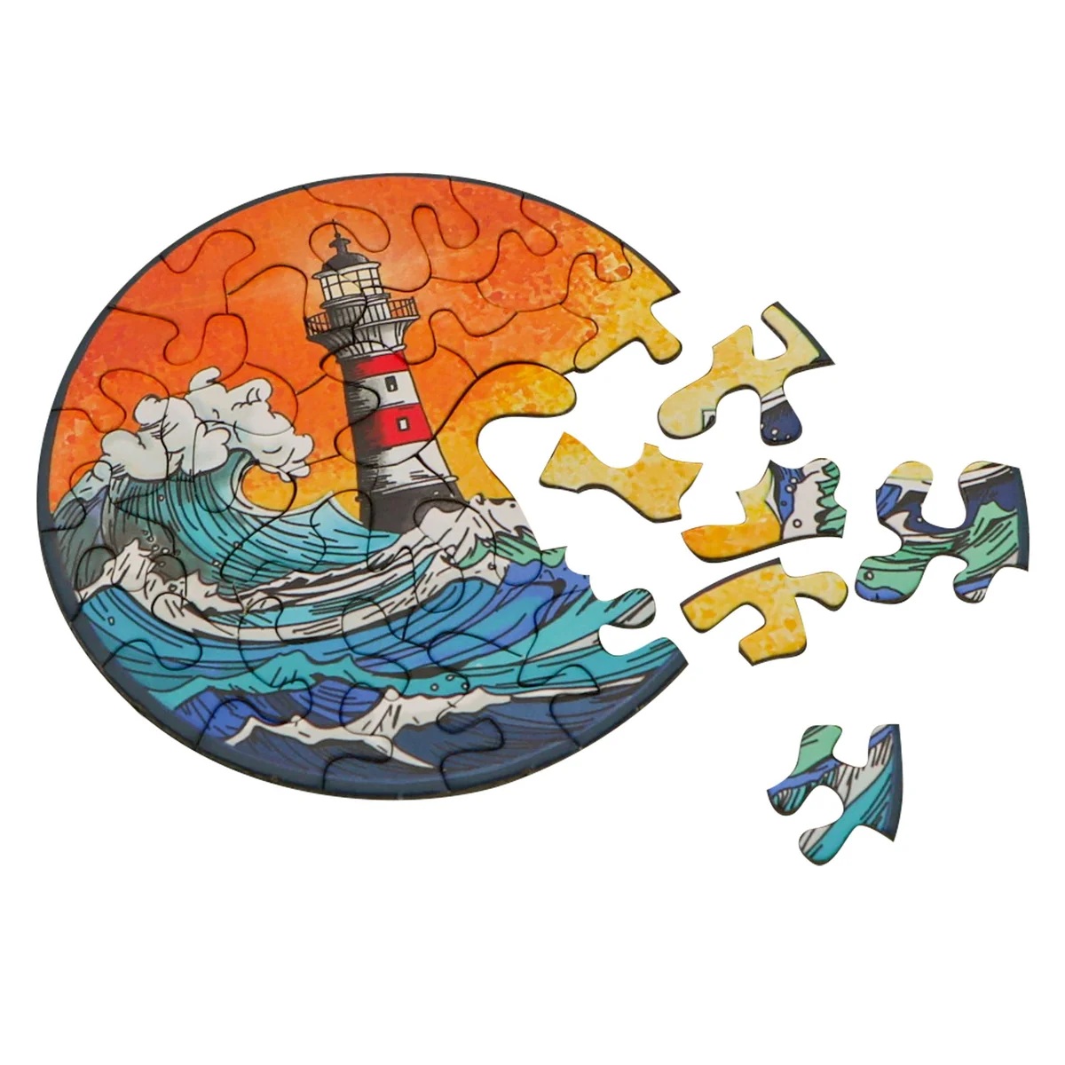 Curiosi Picoli Puzzle Leuchtturm