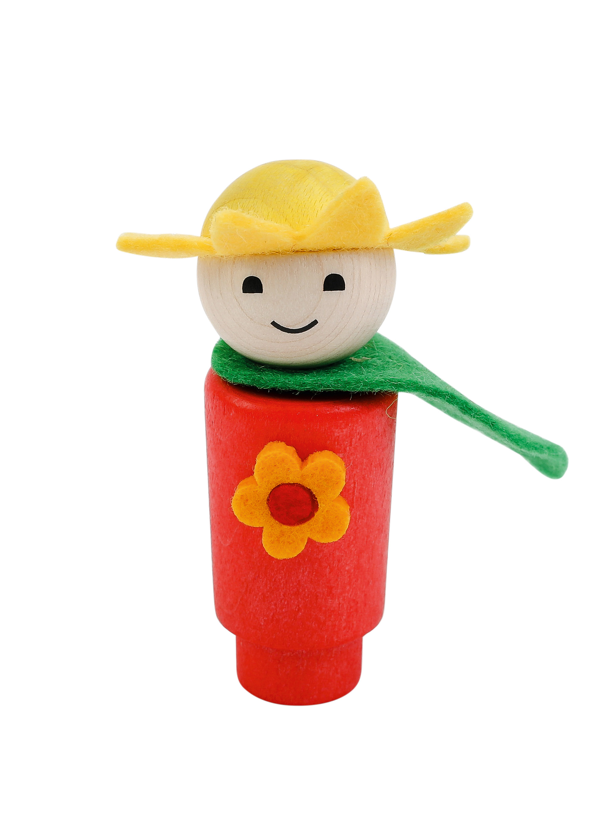 Ahrens Blumenmädchen rot Sonnenhut Geburtstags-Steckfigur