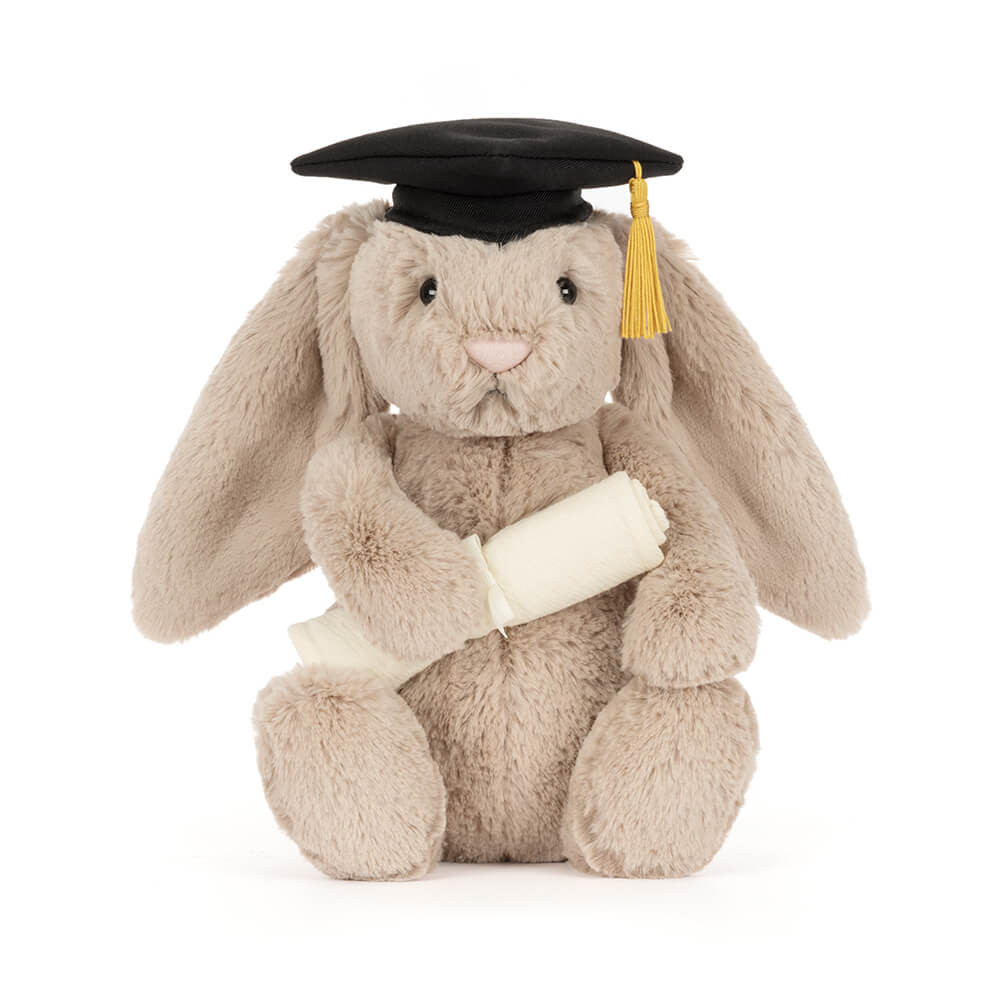 Jellycat Stofftier Bashful Bunny Graduation Outfit
